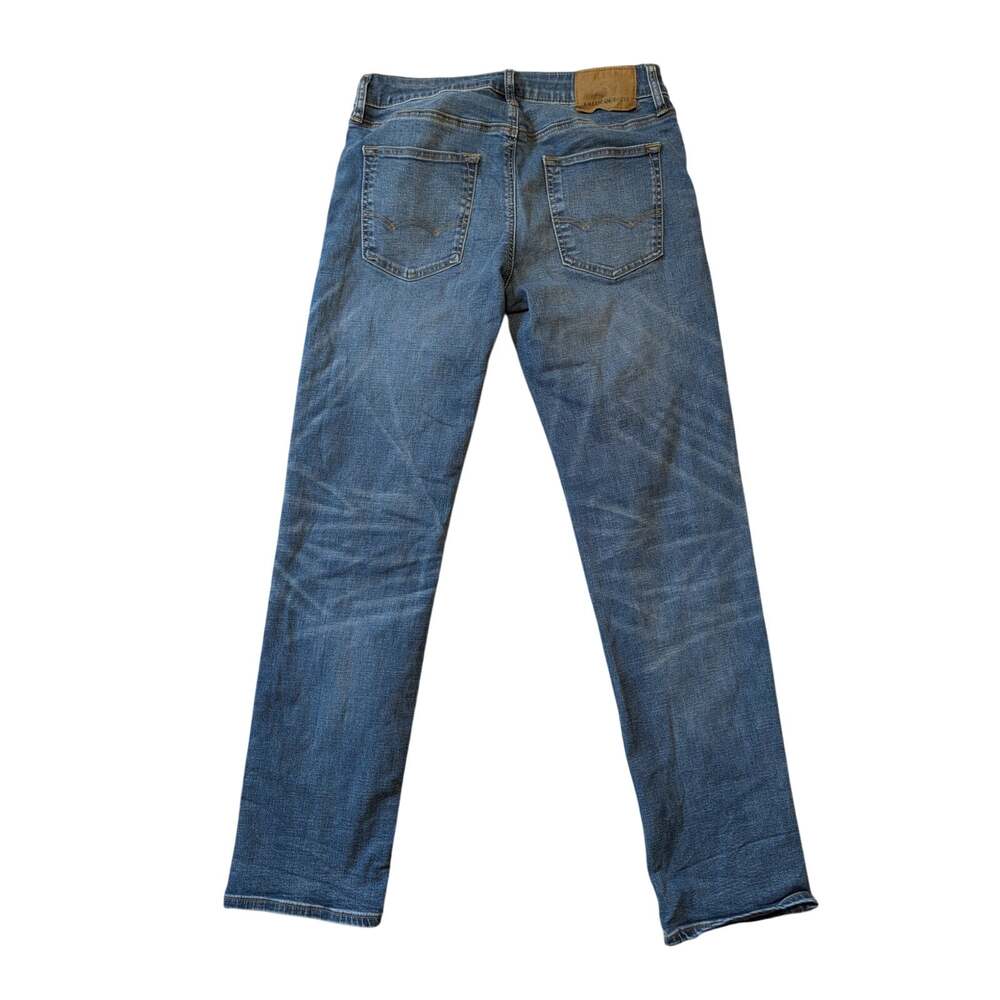 American Eagle Mens Jeans Blue Medium Wash Denim Slim 30x32